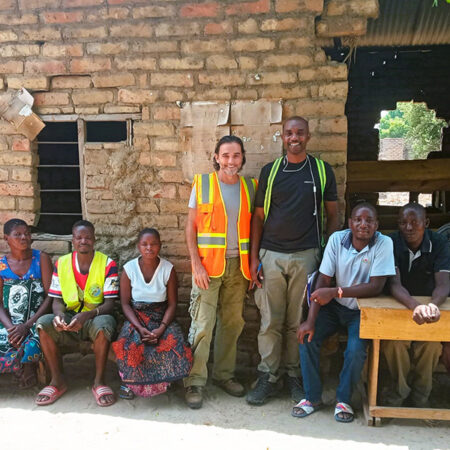 Community liaison officers in the Rukwa communities during Phase II 2D seismic campaign (2021)